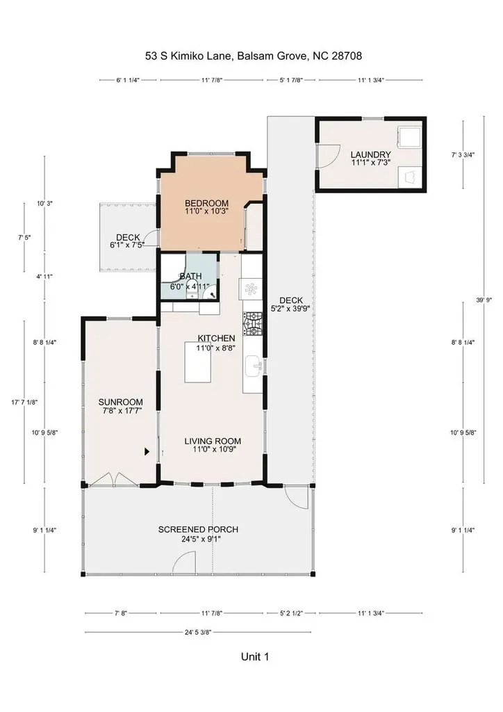 54 And 46 S Kimiko Lane Balsam Grove NC 28708