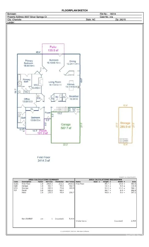 8937 Silver Springs Court Charlotte NC 28215