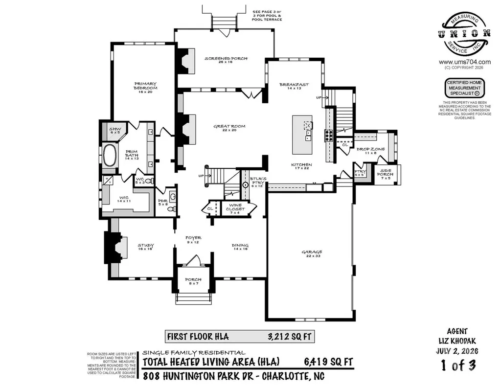808 Huntington Park Drive Charlotte NC 28211
