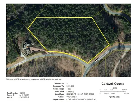 Lot 161/162 Rocky Falls Lane Lenoir NC 28645