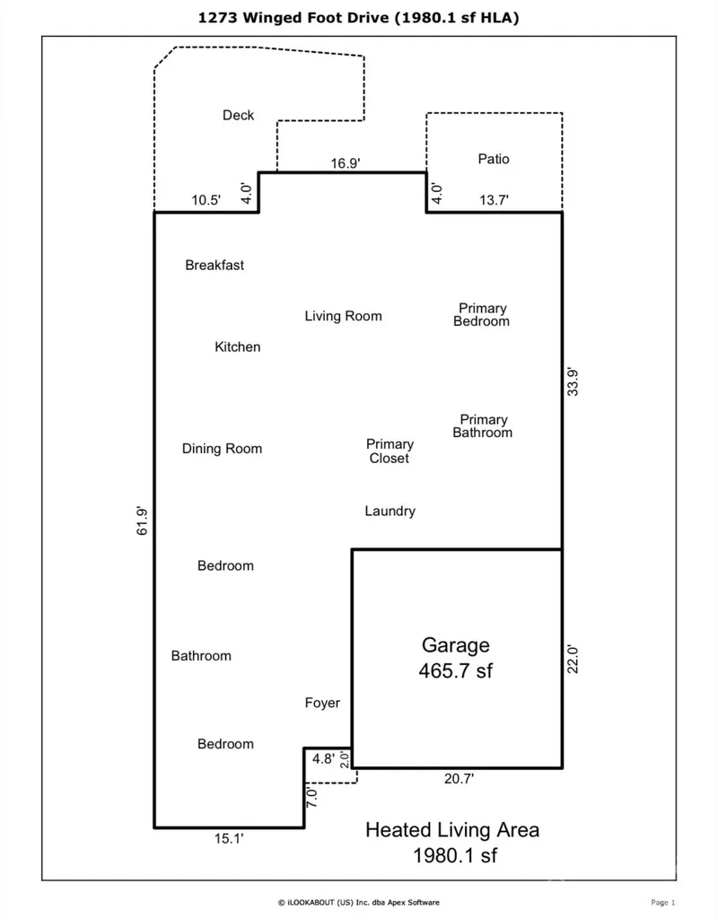 1273 Winged Foot Drive Denver NC 28037