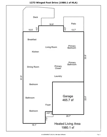 1273 Winged Foot Drive Denver NC 28037