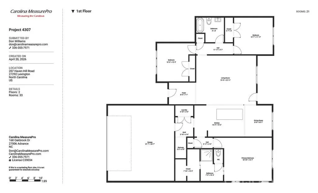 207 Haven Hill Road Lexington NC 27292
