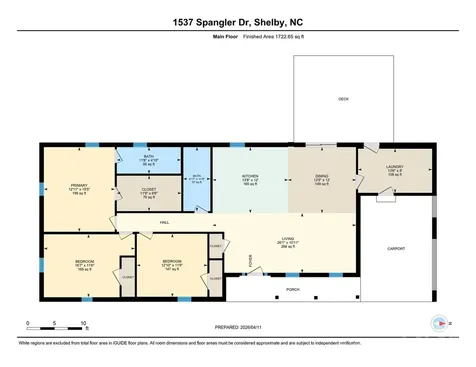 1537 Spangler Drive Shelby NC 28150