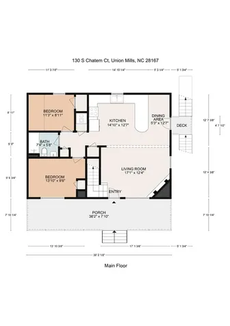 130 S Chatem Court Union Mills NC 28167
