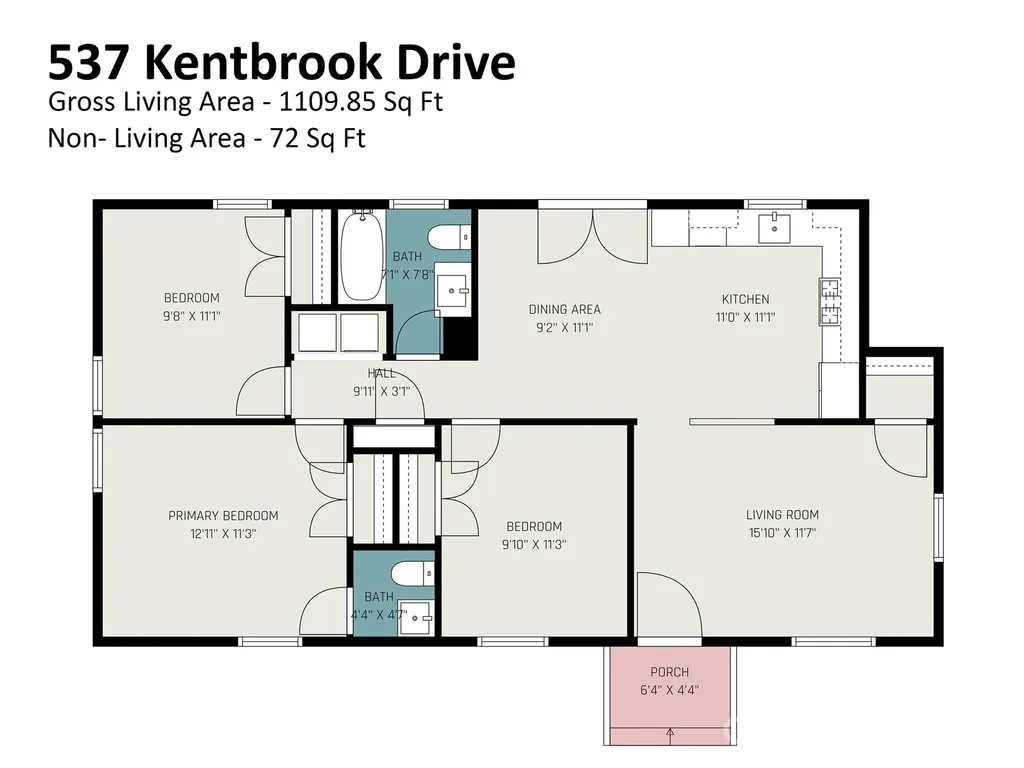 537 Kentbrook Drive Charlotte NC 28213