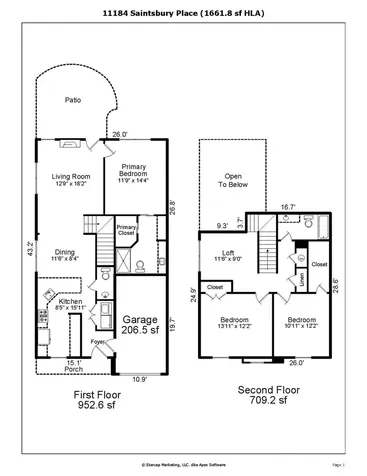 11184 Saintsbury Place Charlotte NC 28270