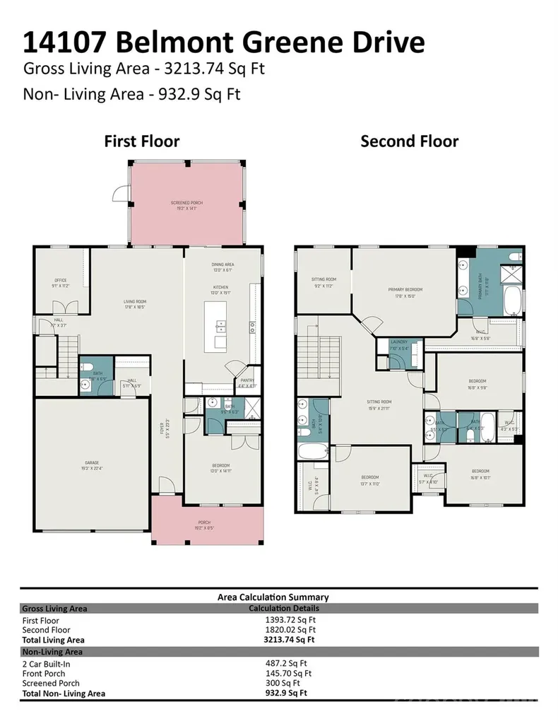 14107 Belmont Greene Drive Charlotte NC 28213
