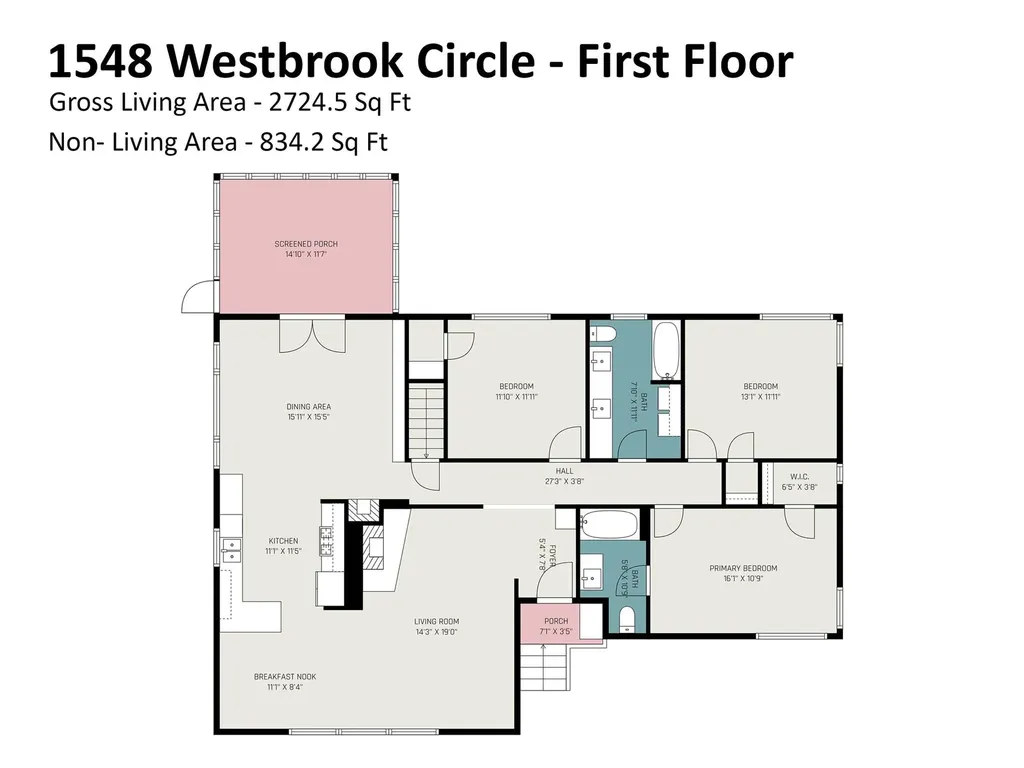1548 Westbrook Circle Gastonia NC 28052