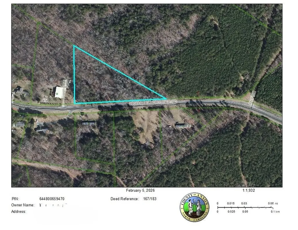 Tbd High Rock Crusher Road Wadesboro NC 28170