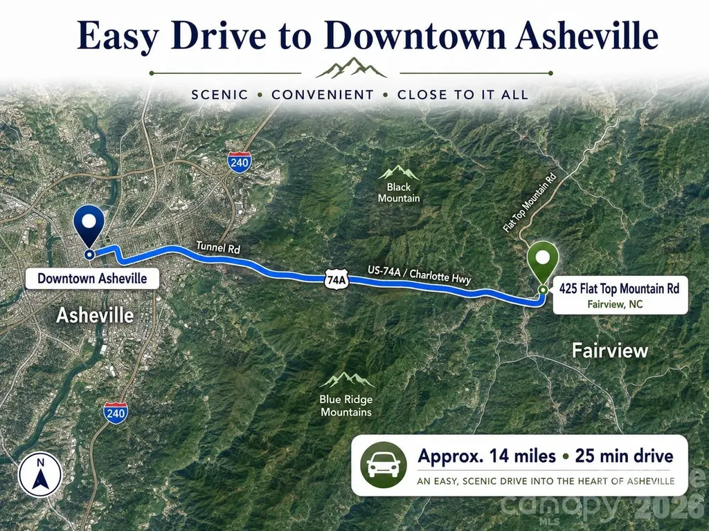 425 Flat Top Mountain Road Fairview NC 28730