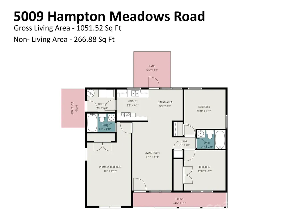 5009 Hampton Meadows Road Monroe NC 28110
