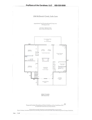 134 Mcdaniel Court Lake Lure NC 28746