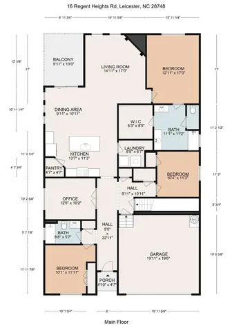 16 Regent Heights Road Leicester NC 28748