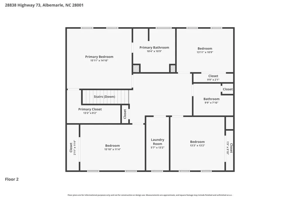 28838 Hwy 73 Highway Albemarle NC 28001