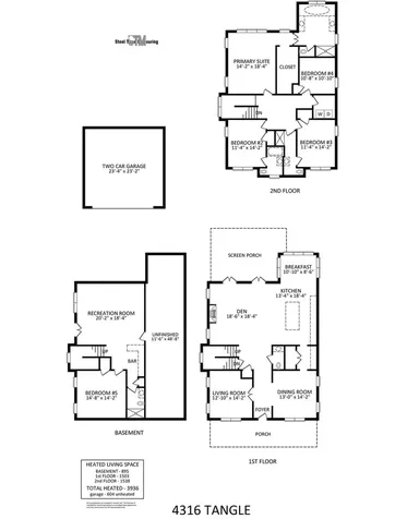 4316 Tangle Drive Charlotte NC 28211