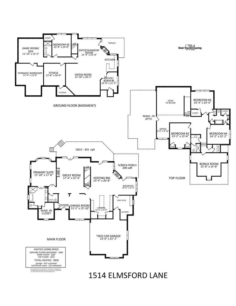 1514 Elmsford Lane Matthews NC 28105
