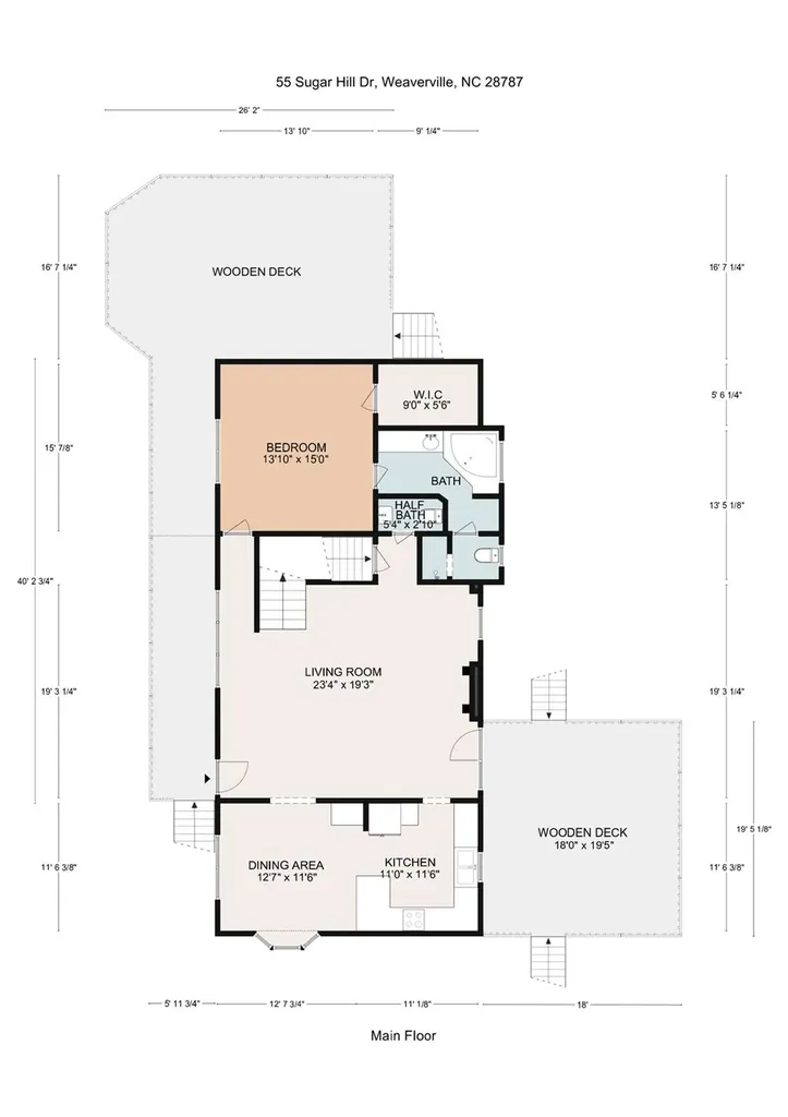 55 Sugar Hill Drive Weaverville NC 28787