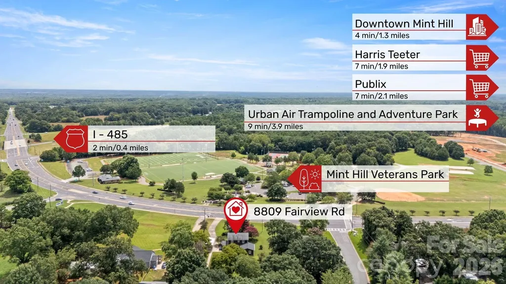 8809 Fairview Road Mint Hill NC 28227