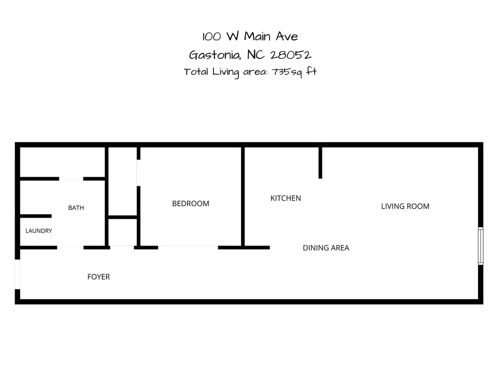 100 W Main Avenue Gastonia NC 28052