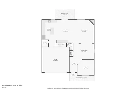 455 Saddlebred Lane Locust NC 28097