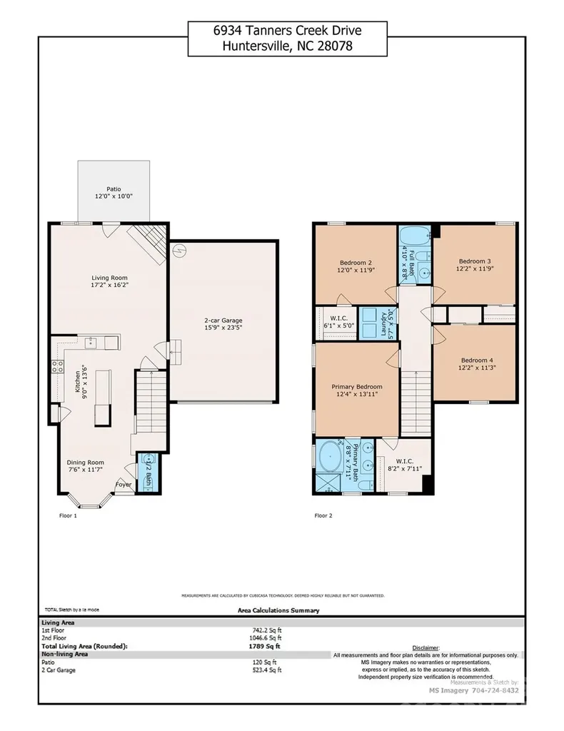 6934 Tanners Creek Drive Huntersville NC 28078