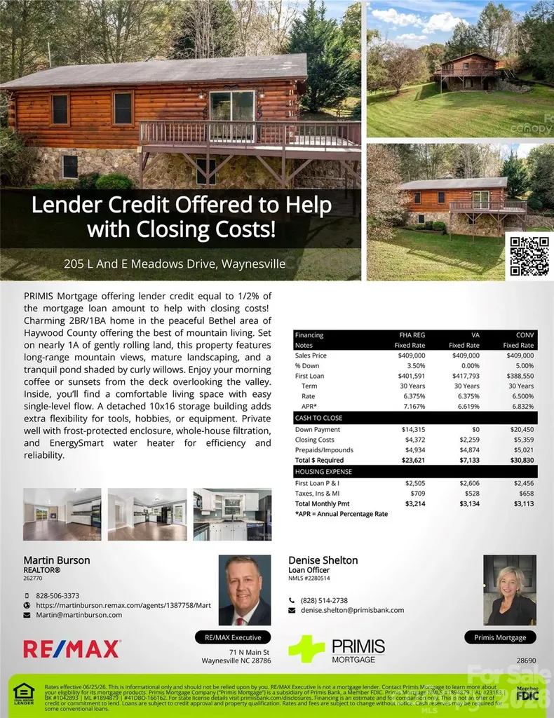 205 L And E Meadows Drive Waynesville NC 28786
