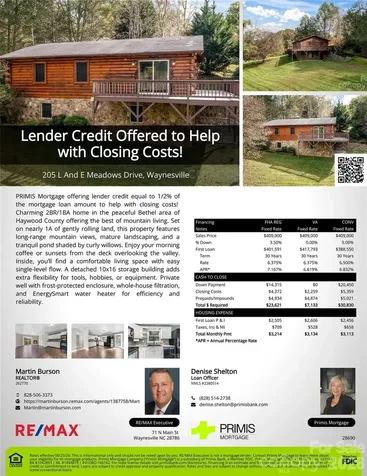 205 L And E Meadows Drive Waynesville NC 28786