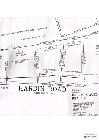 Lot 4 Hardin Road Dallas NC 28034