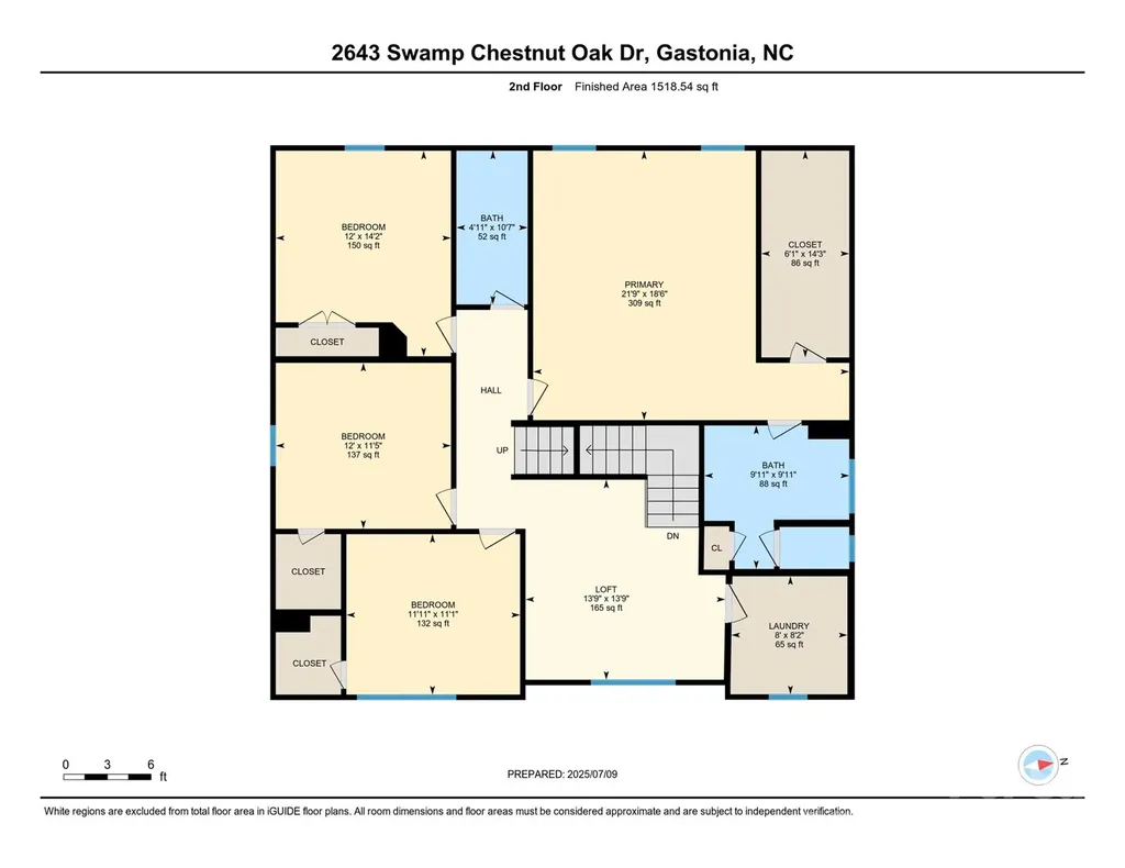 2643 Swamp Chestnut Oak Drive Gastonia NC 28056