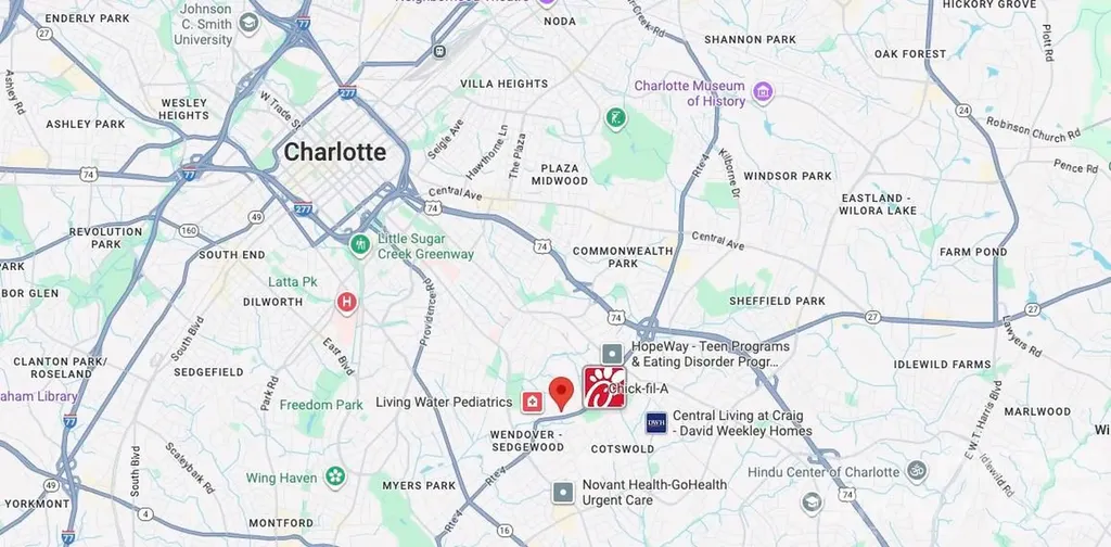 563 Nantahala Drive Charlotte NC 28211