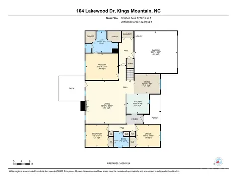 104 Lakewood Drive Kings Mountain NC 28086