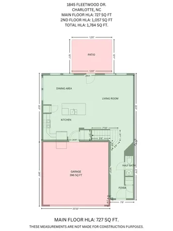 1845 Fleetwood Drive Charlotte NC 28208