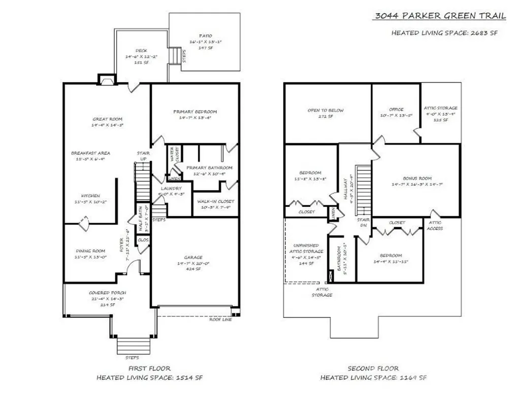 3044 Parker Green Trail Charlotte NC 28269