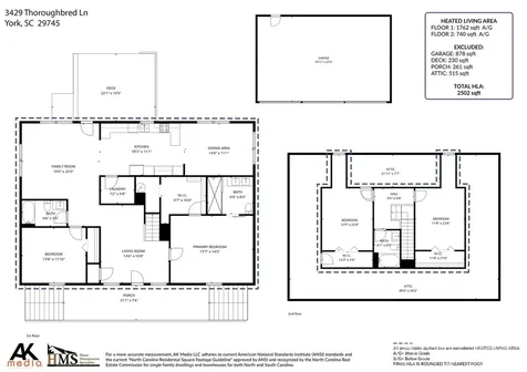 3429 Thoroughbred Lane York SC 29745