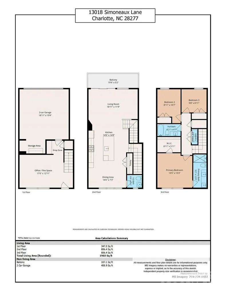 13018 Simoneaux Lane Charlotte NC 28277