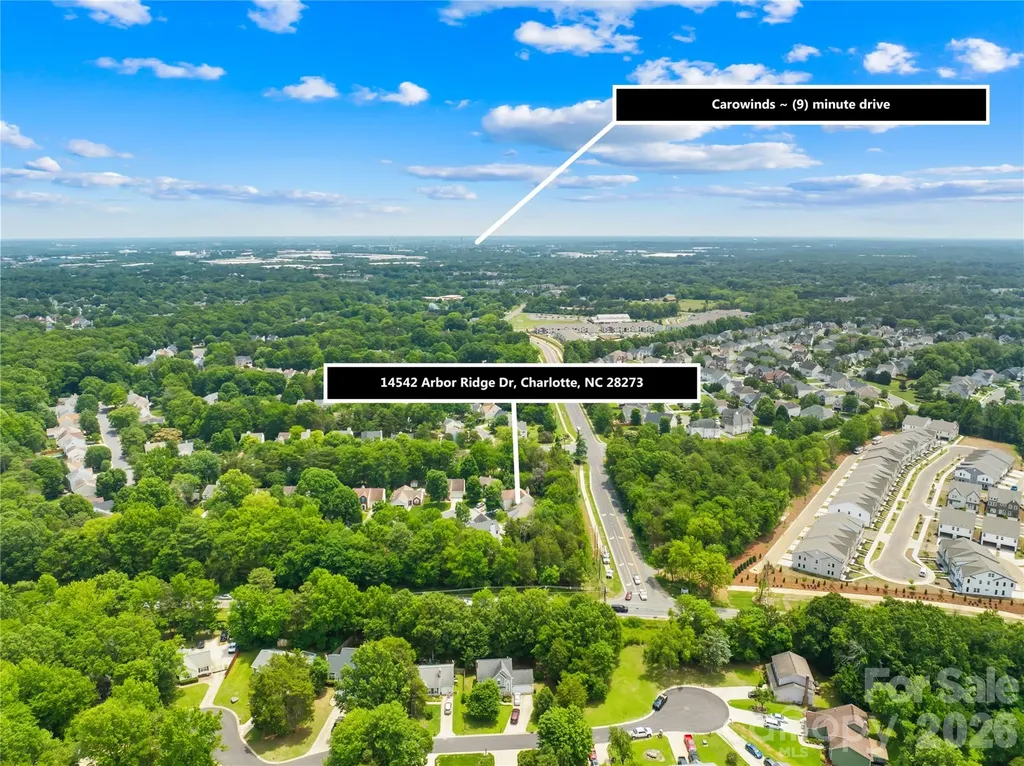 14542 Arbor Ridge Drive Charlotte NC 28273