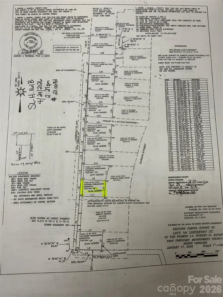 00 S Lineberry Street Troy NC 27371