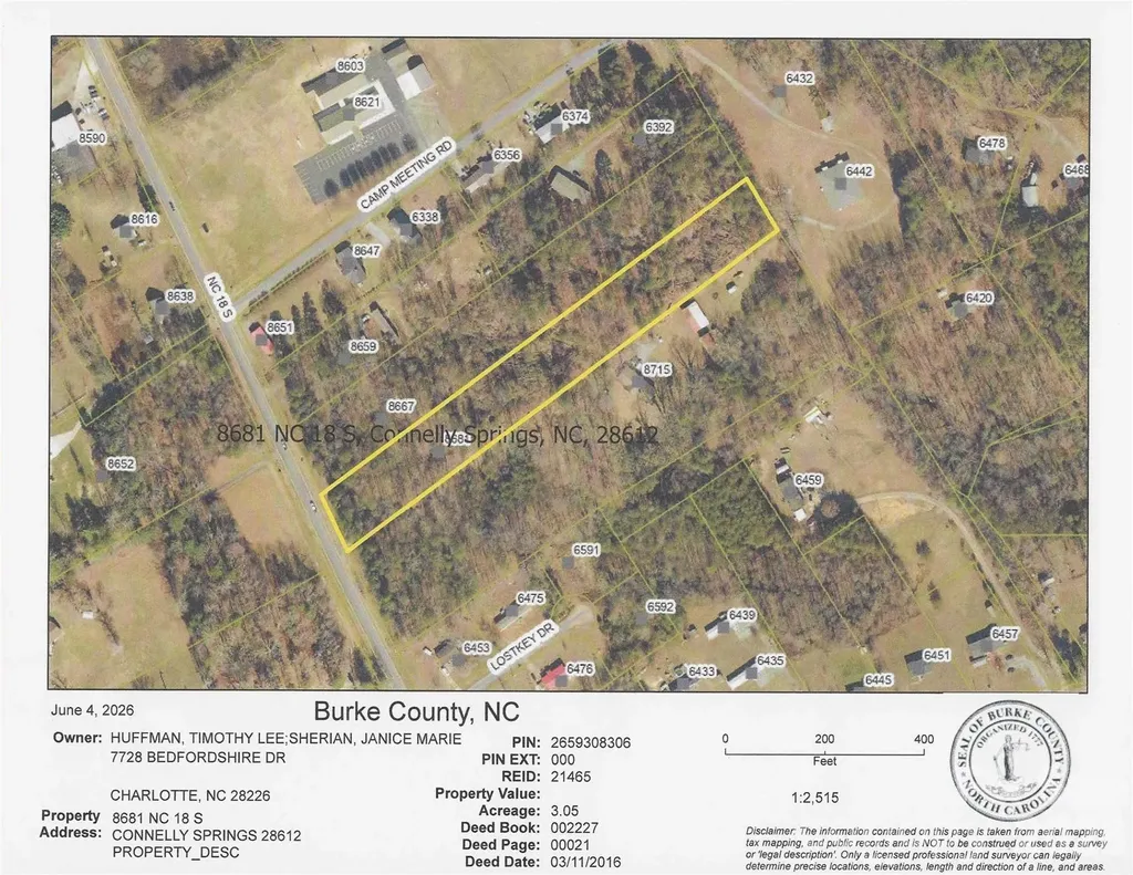 8681 & 8667 Nc Highway 18 Highway Connelly Springs NC 28612