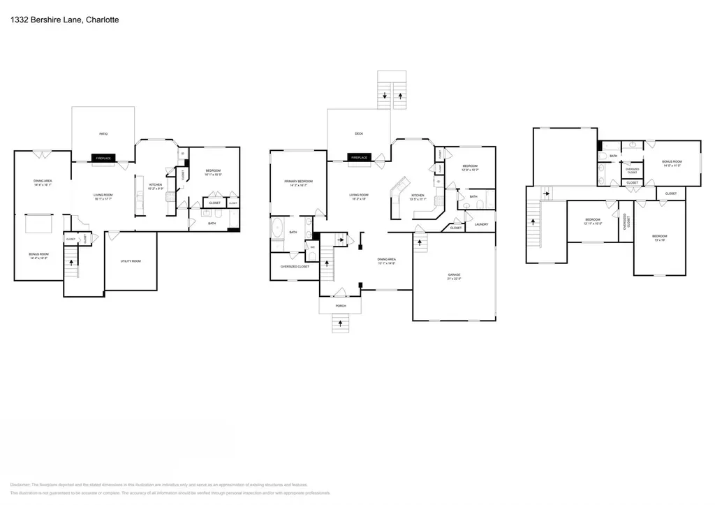 1332 Bershire Lane Charlotte NC 28262