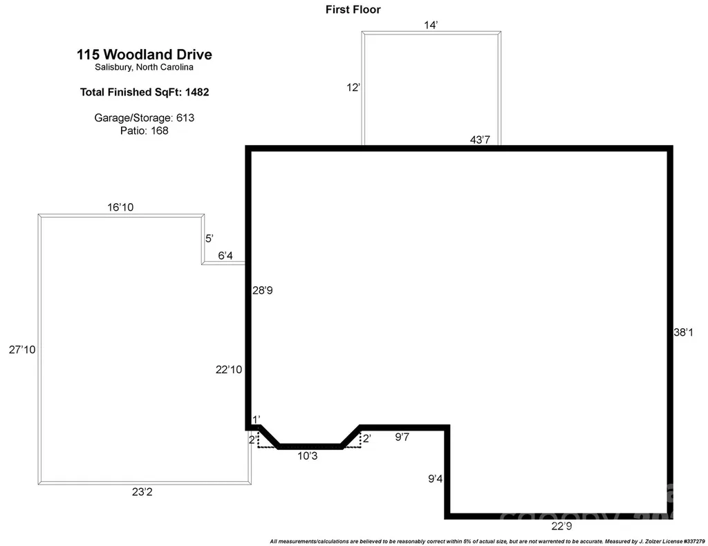 115 Woodland Drive Salisbury NC 28146
