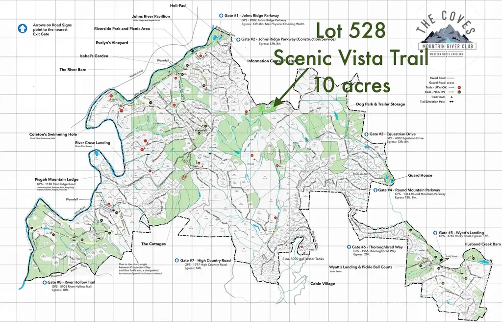 10 Acres, Lot 528, Scenic Vista Trail Lenoir NC 28645
