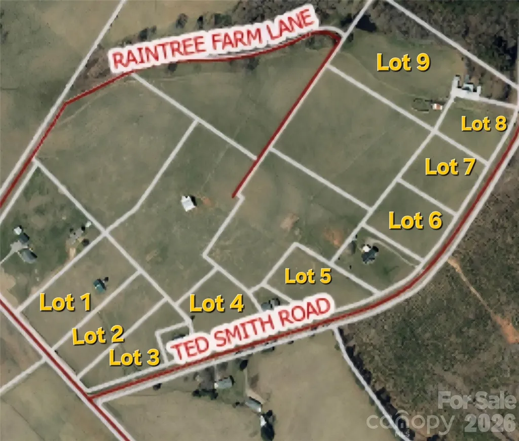 Lot 9 Raintree Farm Lane Rutherfordton NC 28139
