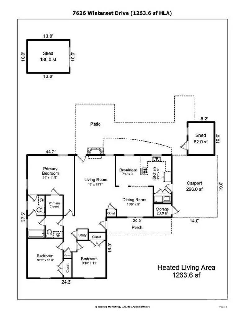 7626 Winterset Drive Charlotte NC 28270