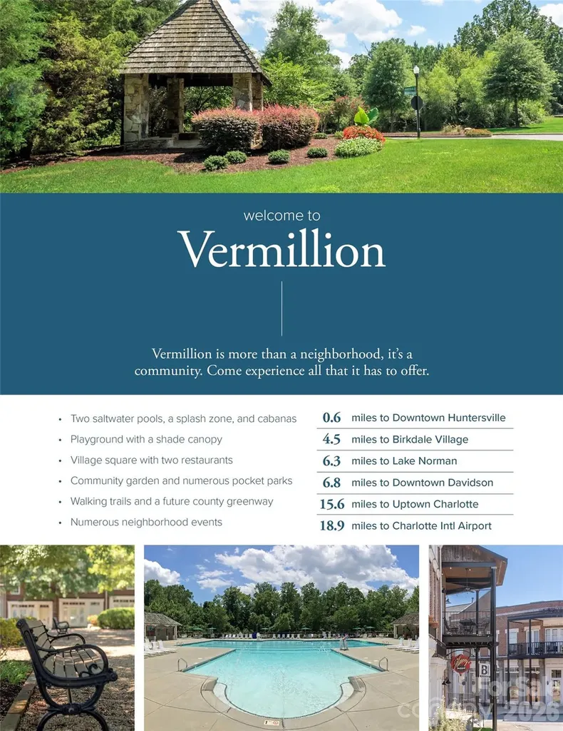 13302 Serenity Street Huntersville NC 28078