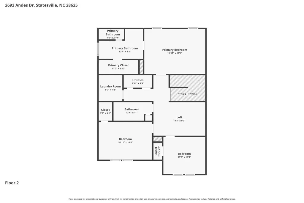 2692 Andes Drive Statesville NC 28625