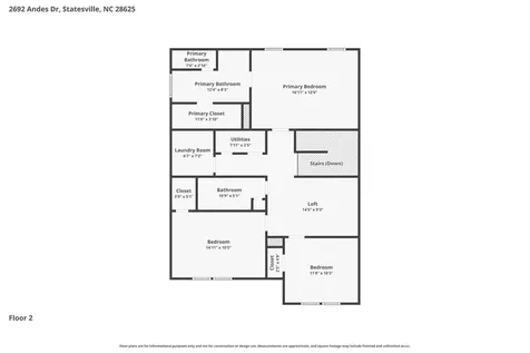 2692 Andes Drive Statesville NC 28625