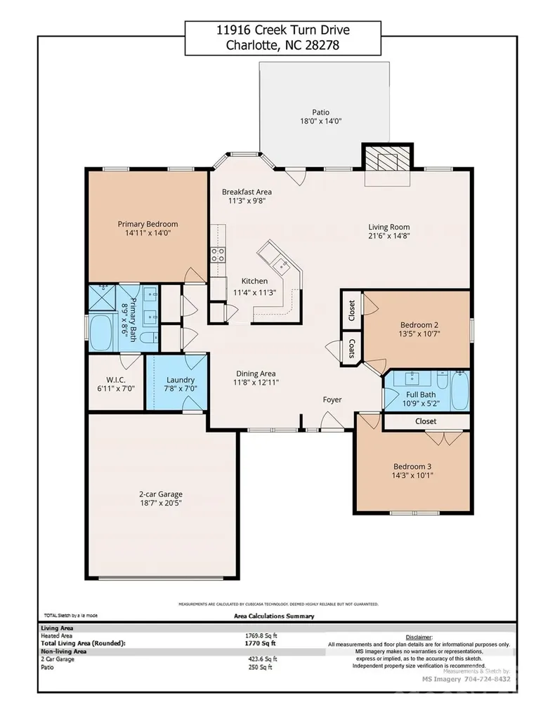 11916 Creek Turn Drive Charlotte NC 28278
