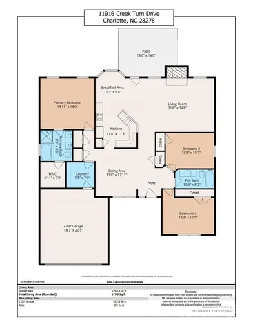 11916 Creek Turn Drive Charlotte NC 28278
