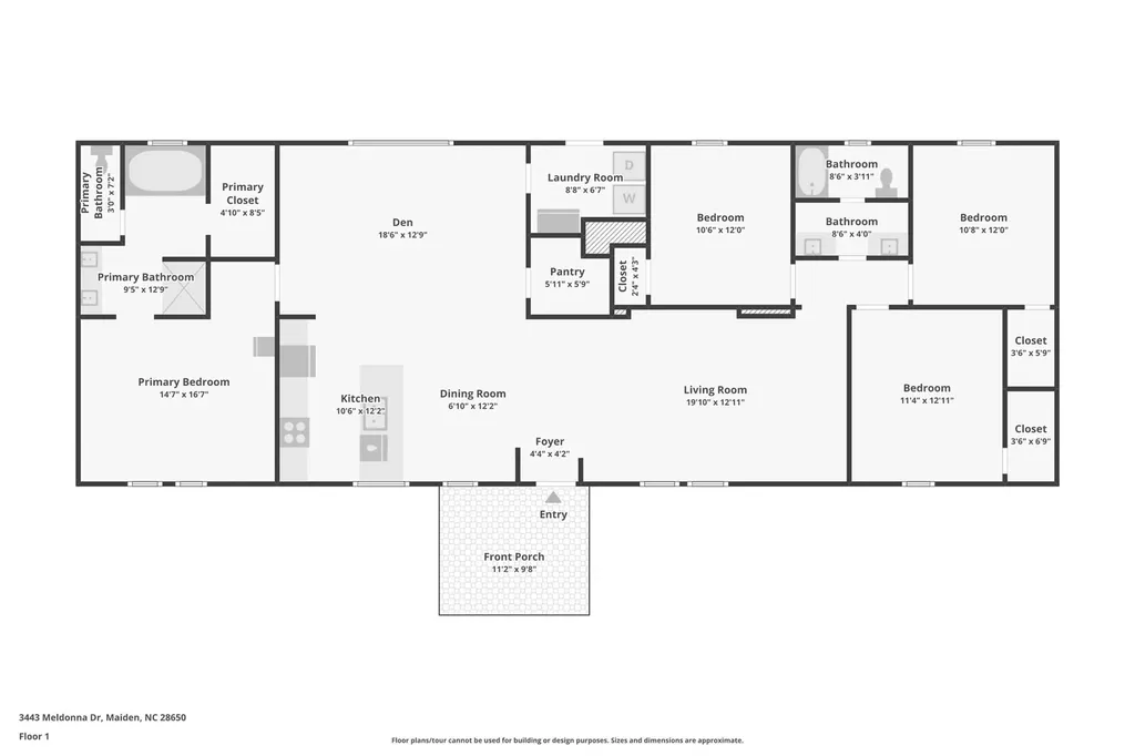 3443 Meldonna Drive Maiden NC 28650